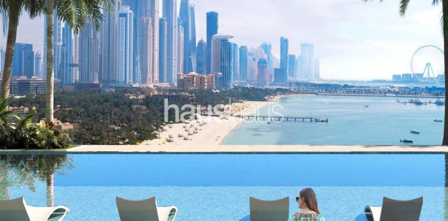 阿联酋 Dubai Palm Jumeirah 公寓 1 卧, 87 平方米 , 编号 625820