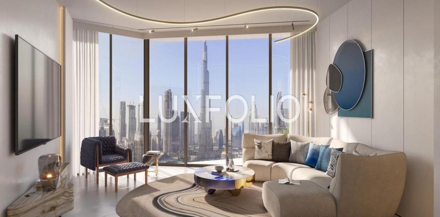 Apartament në Downtown Dubai (Downtown Burj Dubai), Emiratet e Bashkuara Arabe 2 dhoma gjumi, 100 m2. № 627827