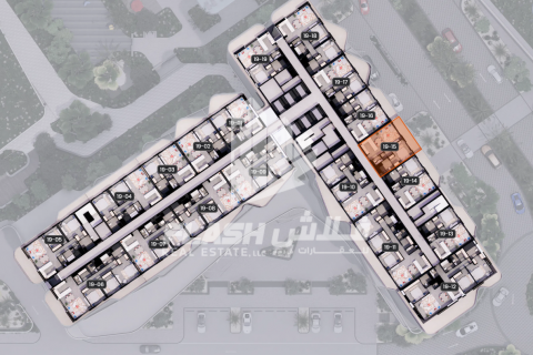 Apartmen di Al Marjan Island, Ras Al Khaimah, UAE 1 bilik tidur, 81.3 meter persegi № 611665 - foto 6