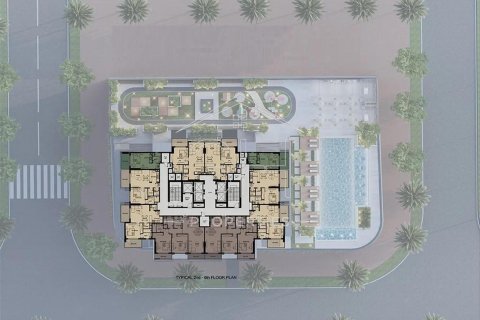 Byt v LILIUM TOWER v Jumeirah Village Triangle, Dubai, SAE 1 ložnice, 62.1 m² Č.: 357774 - fotografie 8