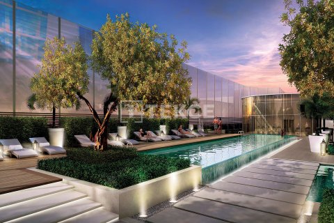 Byt v Business Bay, Dubai, SAE 1 ložnice, 60 m² Č.: 595456 - fotografie 3