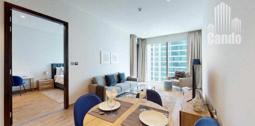阿联酋 Dubai Dubai Marina 公寓  1 卧, 87.5 平方米 , 编号 610084