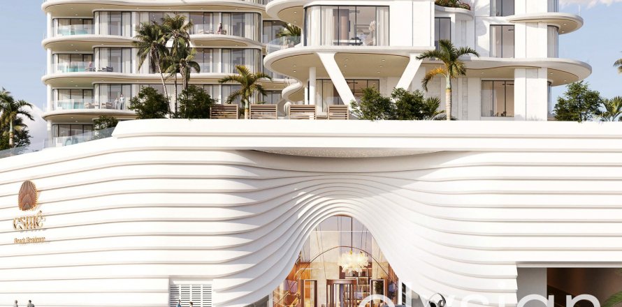 Apartment in Esme Beach Residences in Deira, Dubai, UAE 1 bedroom, 76 sq.m. № 586148