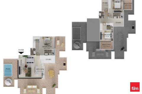 Apartment in Treppan Tower in Dubai, UAE 3 bedrooms, 270.9 sq.m. № 624865 - photo 29