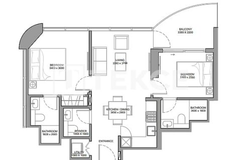 Dzīvoklis Umm Al Quwainjā, AAE 1 istaba, 51 m2 Nr. 596488 - attēls 18