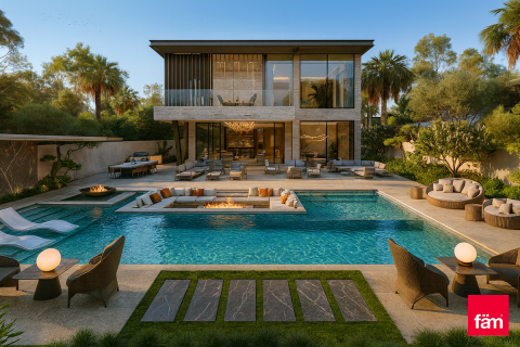 Villa sa Al Furjan, Dubai, UAE 4 silid-tulugan, 1113.5 sq.m. № 624816 - larawan 1