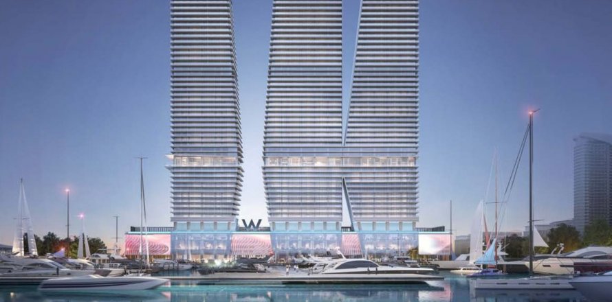 Korter asukohaga Dubai Harbour, AÜE: 1 magamistoaga, 98.5 m² Nr 585380