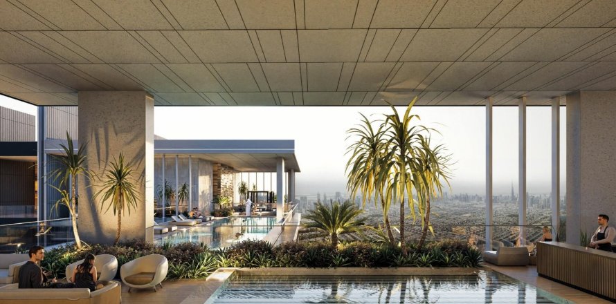 Byt v Azizi Milan Heights v City of Arabia, Dubai, SAE 1 ložnice, 31.5 m² Č.: 623750