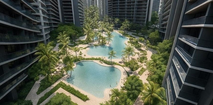 Byt v Azizi Milan Heights v City of Arabia, Dubai, SAE 1 ložnice, 83.52 m² Č.: 623753