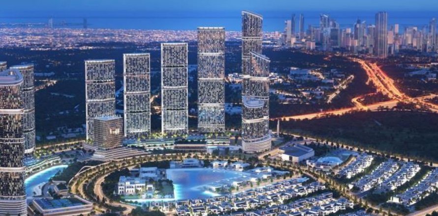 Apartmen di Dubai, UAE 1 bilik tidur, 78.3 meter persegi № 621801