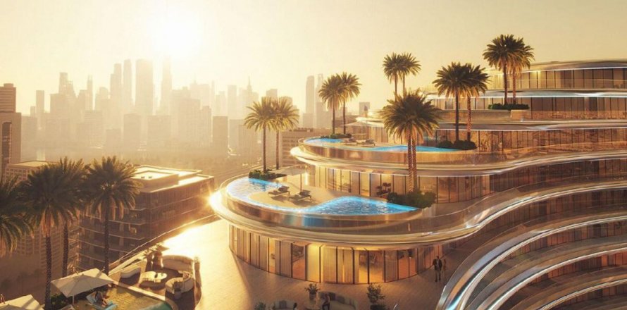 Byt v Business Bay, Dubai, SAE 2 ložnice, 115 m² Č.: 621622