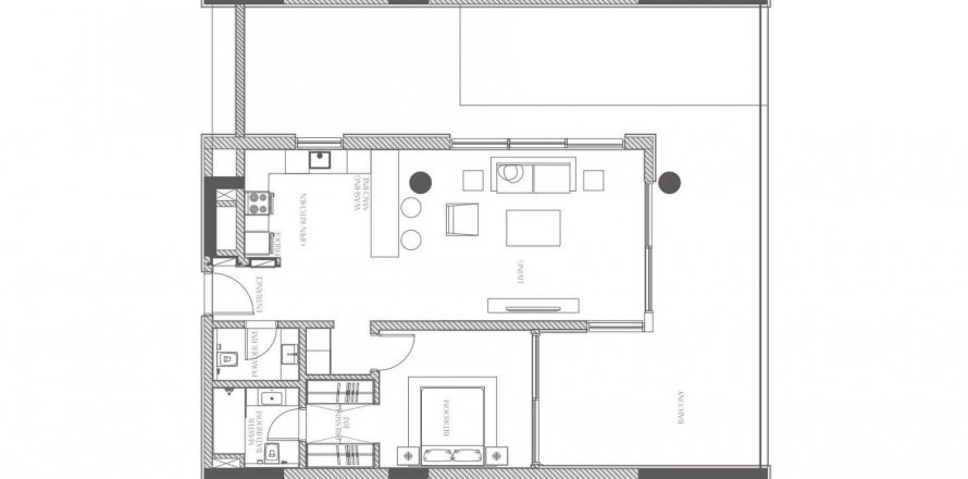 Apartment in Creekside Residence in Al Zorah, Ajman, UAE 1 bedroom, 139.91 sq.m. № 610819