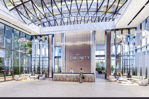 Apartmen di Dubai Sports City, UAE 1 bilik tidur, 89 meter persegi № 576640 - foto 14