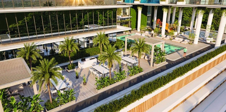 Apartment in Lazord by Lapis in Majan, Dubai, UAE 49.69 sq.m. № 611616