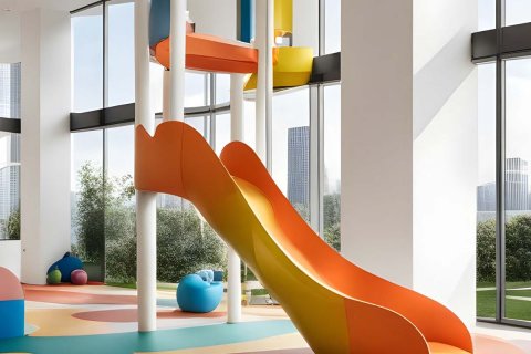 Byt v Al Reem Island, Abu Dhabi, SAE 1 ložnice, 89 m² Č.: 594405 - fotografie 9