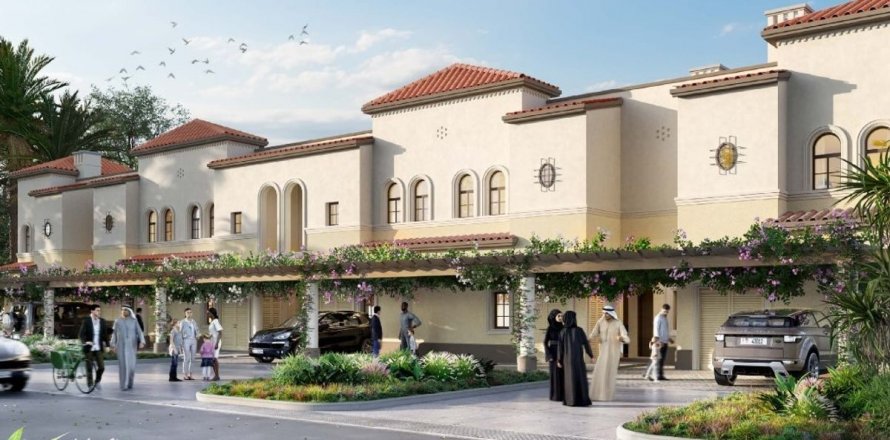 Řadový dům v Khalifa City, Abu Dhabi, SAE 3 ložnice, 151 m² Č.: 594363
