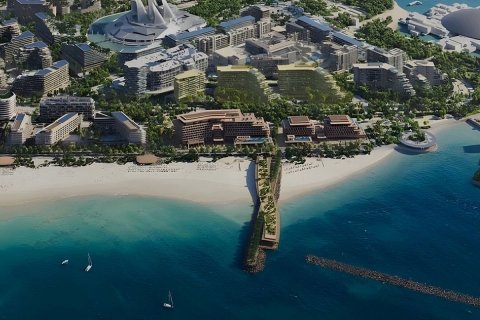 Byt na Saadiyat Island, Abu Dhabi, SAE 1 ložnice, 140 m² Č.: 594218 - fotografie 11