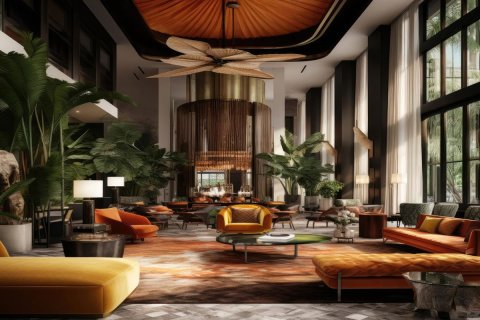 Byt na Saadiyat Island, Abu Dhabi, SAE 1 ložnice, 140 m² Č.: 594218 - fotografie 6