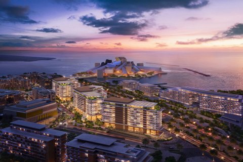 Byt na Saadiyat Island, Abu Dhabi, SAE 1 ložnice, 140 m² Č.: 594218 - fotografie 1