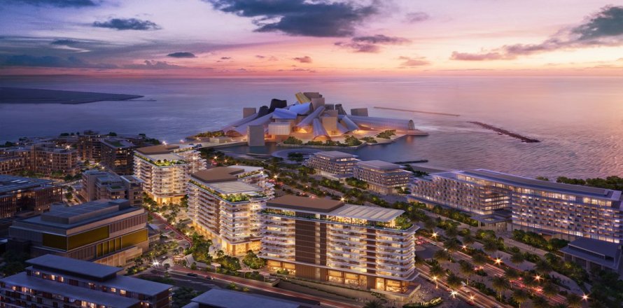 Byt na Saadiyat Island, Abu Dhabi, SAE 1 ložnice, 140 m² Č.: 594218