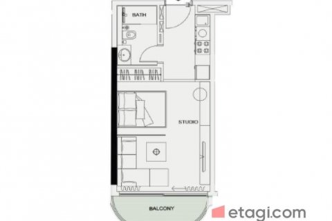 Apartment in Arjan, Dubai, UAE 37.5 sq.m. № 595435 - photo 12