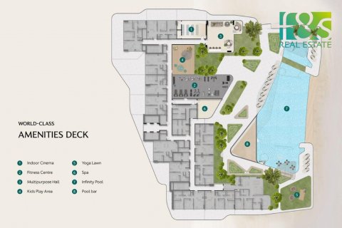阿联酋 Ras Al Khaimah Al Marjan Island 待售 : 2 卧, 111.9 平方米 , 编号551834 - 照片 11