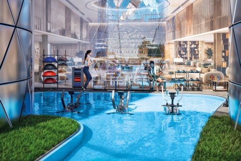 Apartament në Dubai Silicon Oasis, Emiratet e Bashkuara Arabe 2 dhoma gjumi, 74 m2. № 577125 - Foto 7