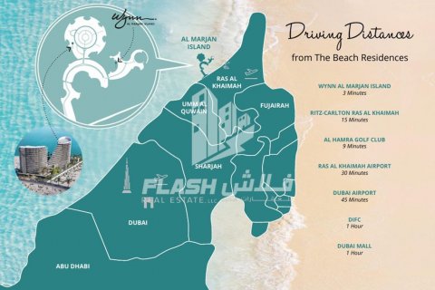 Apartamento para venda em Al Marjan Island, Ras Al Khaimah, EAU 1 quarto, 89.7 m2 № 611740 - foto 4