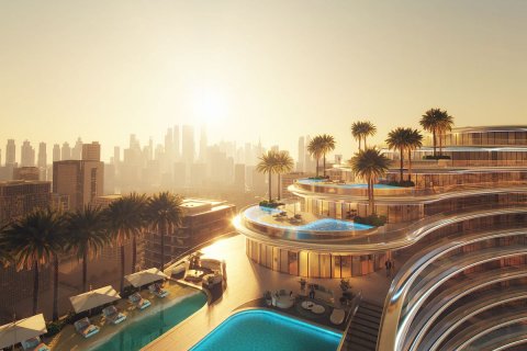 Byt v Business Bay, Dubai, SAE 1 ložnice, 72.7 m² Č.: 610430 - fotografie 1