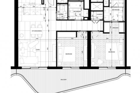 Byt v Ras Al Khaimah, SAE 2 ložnice, 119.29 m² Č.: 441737 - fotografie 1