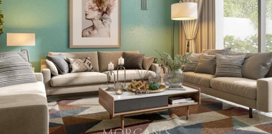 Huvila Dubai Land, Arabiemiraatit 2 makuuhuonetta, 106.4 m2 № 591072