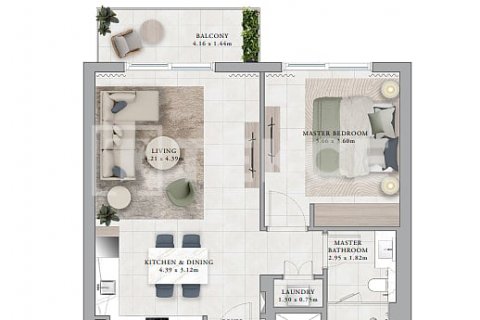 آپارتمان برای فروش در  Dubai Hills Estate، Dubai، امارات متحده عربی  3 خوابه ، 144 متر مربع ، شماره 550418 - تصویر 8