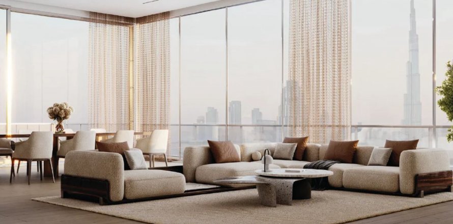 Byt v Business Bay, Dubai, SAE 1 ložnice, 94.9 m² Č.: 610364